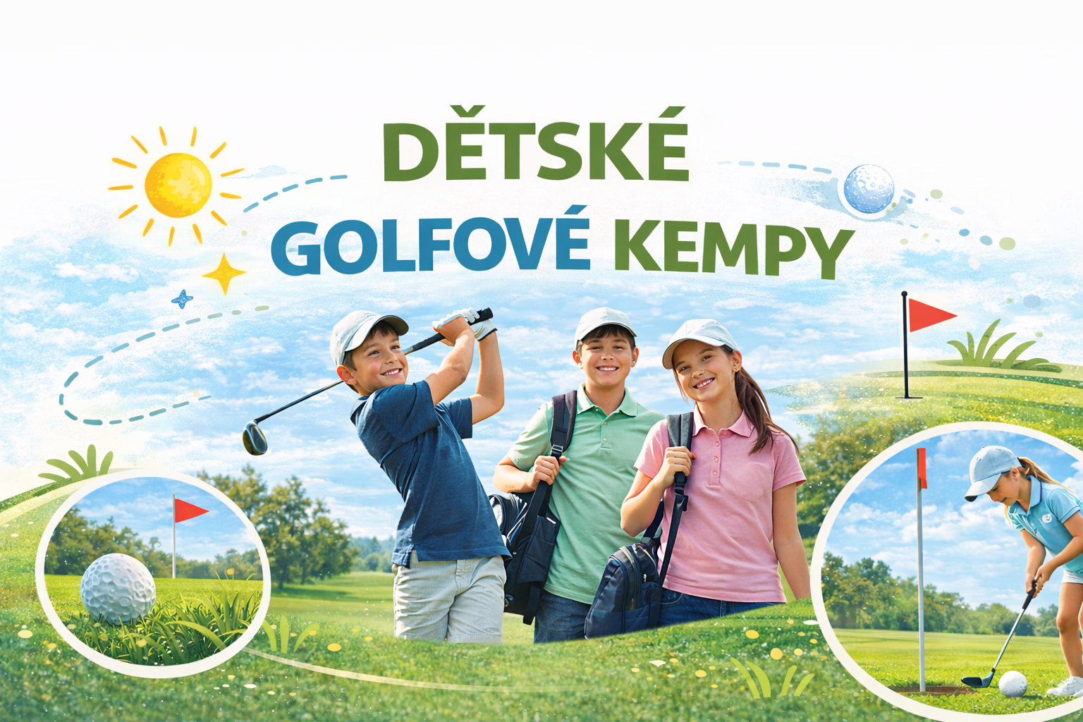 Golfové kempy pro děti